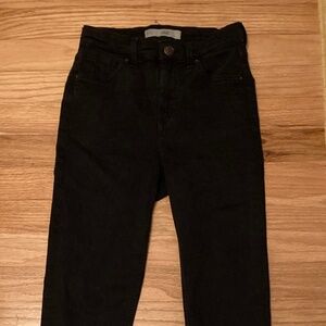 Topshop Jamie Skinny Jeans Black W25 L30